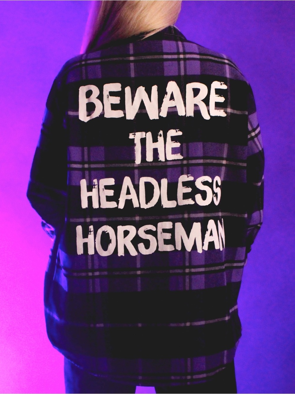 Cakeworthy Disney Sleepy Hollow Headless Horseman Flannel Size Small